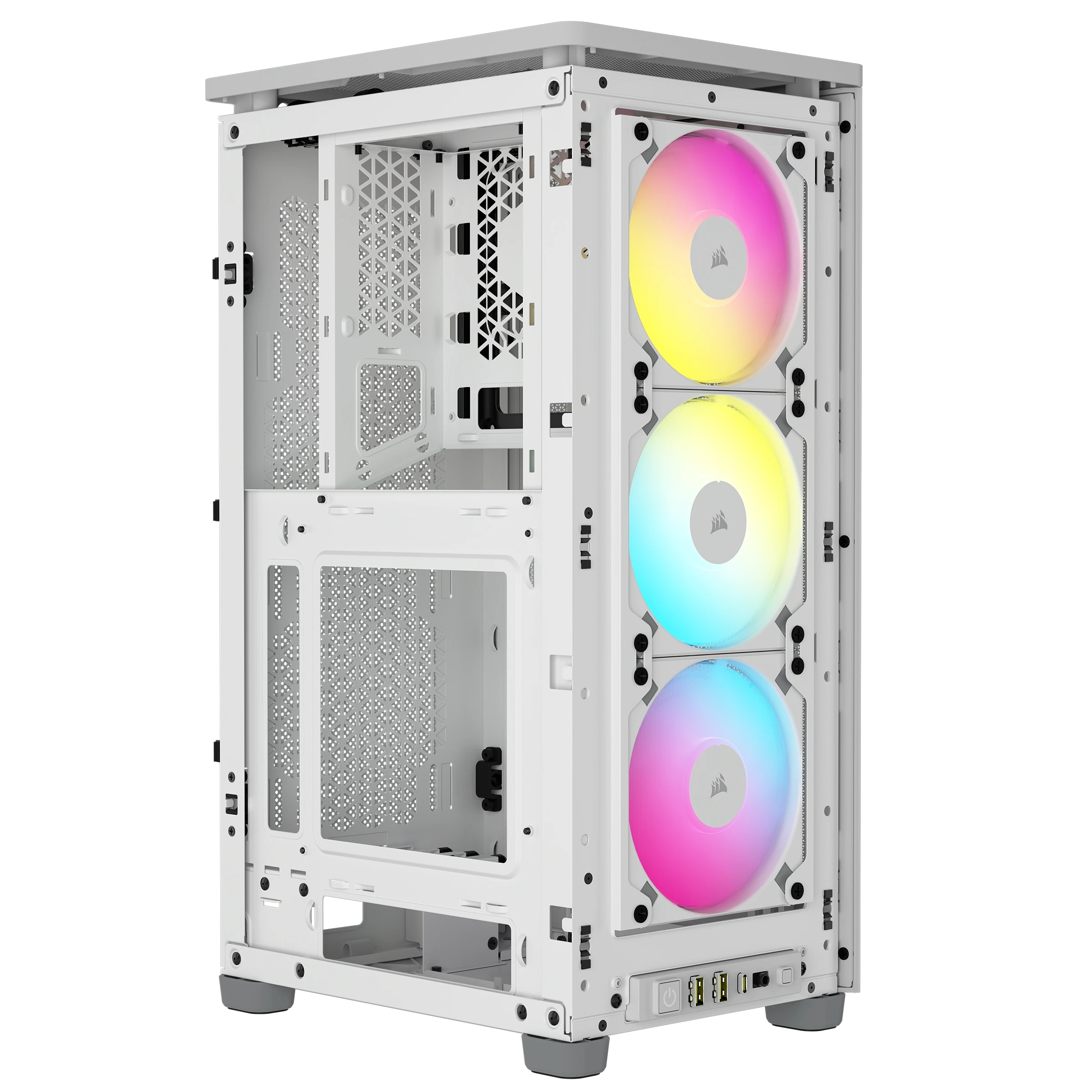 Corsair - Caixa Mini-ITX Corsair iCUE 2000D RGB Airflow Branco