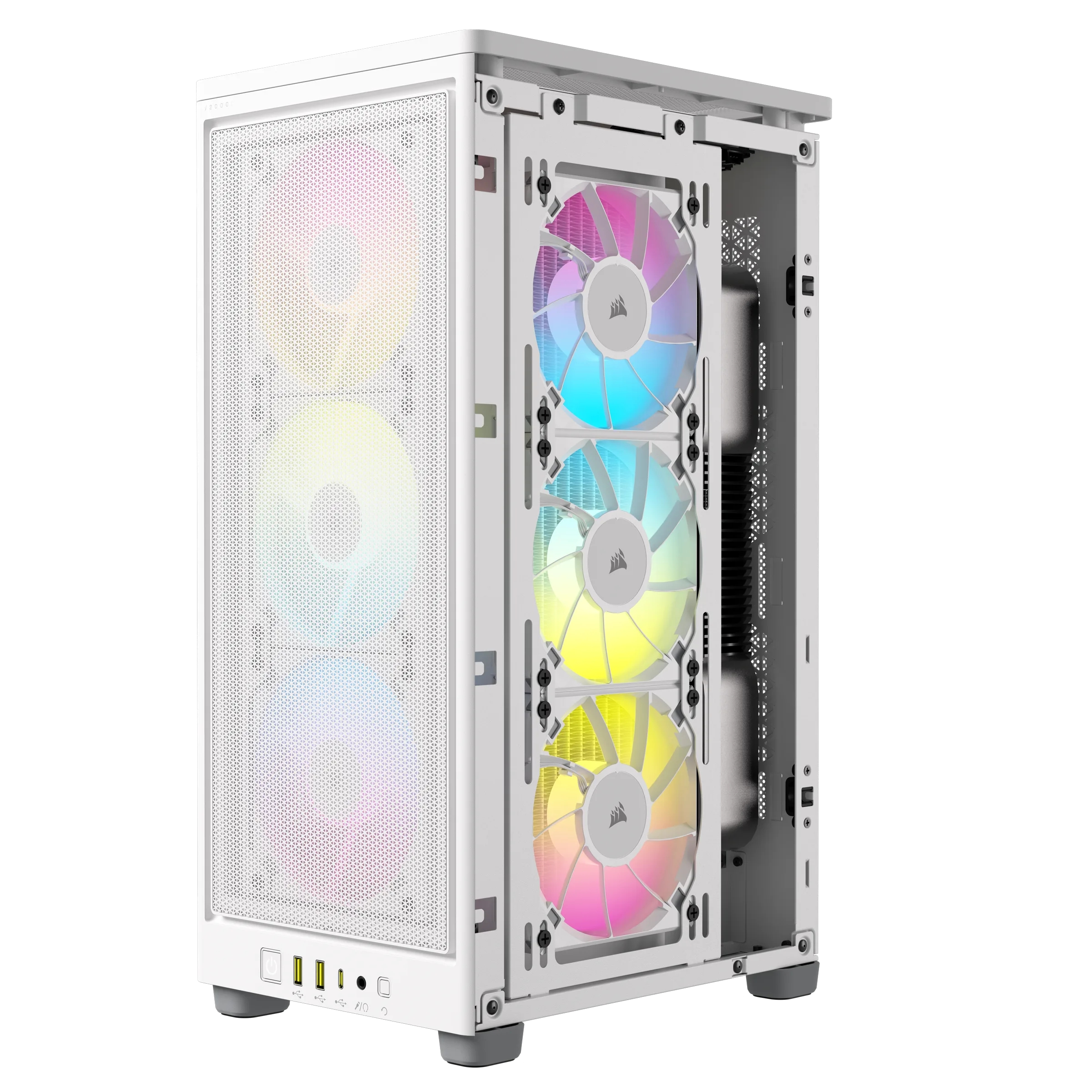 Corsair - Caixa Mini-ITX Corsair iCUE 2000D RGB Airflow Branco