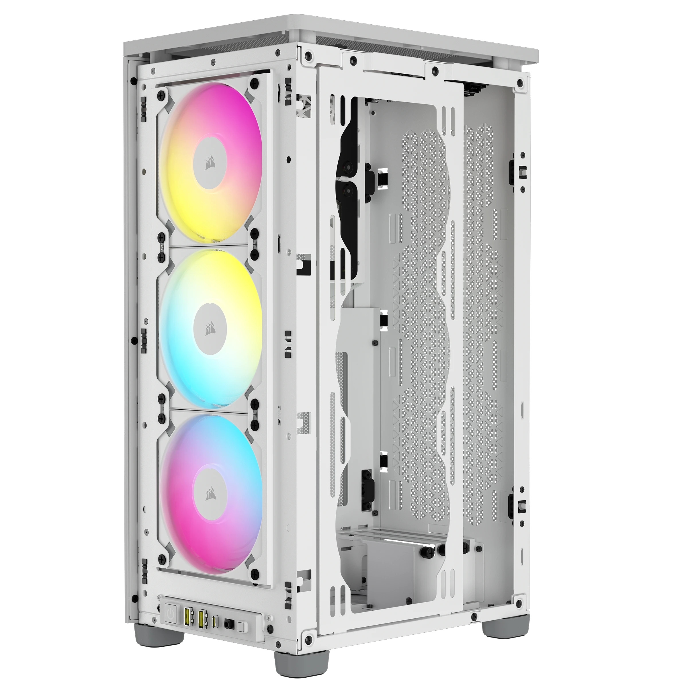 Corsair - Caixa Mini-ITX Corsair iCUE 2000D RGB Airflow Branco