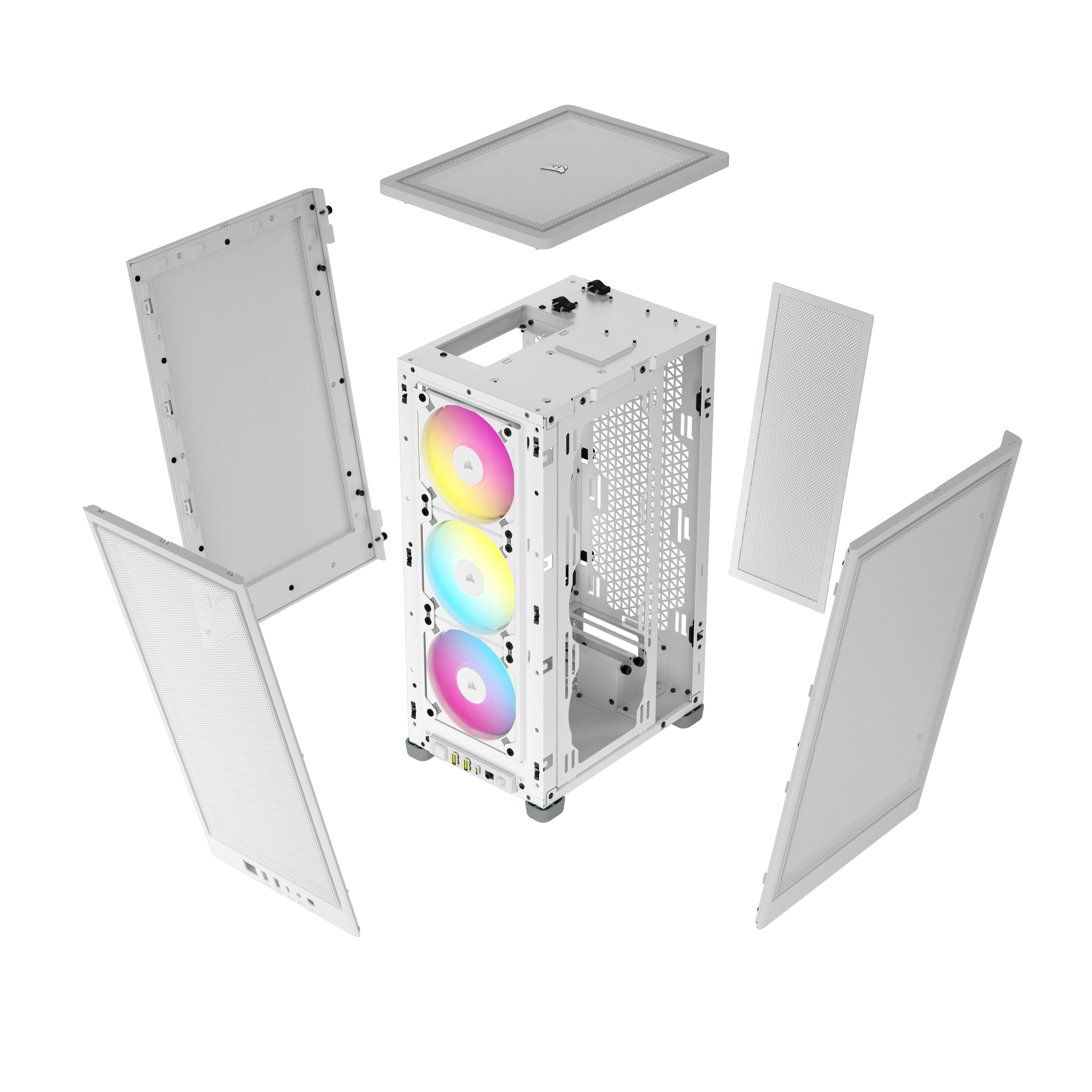 Picture of Picture of Caixa Mini-ITX Corsair iCUE 2000D RGB Airflow Branco