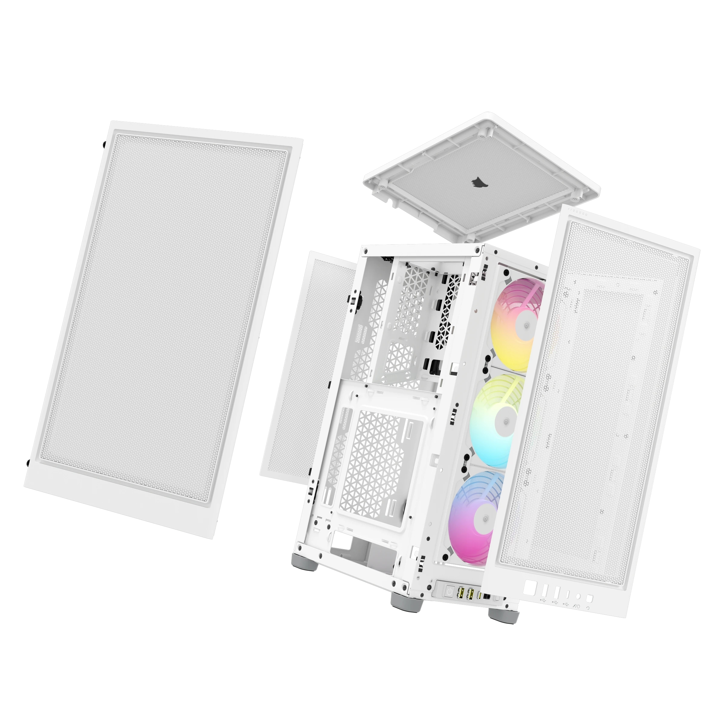 Corsair - Caixa Mini-ITX Corsair iCUE 2000D RGB Airflow Branco