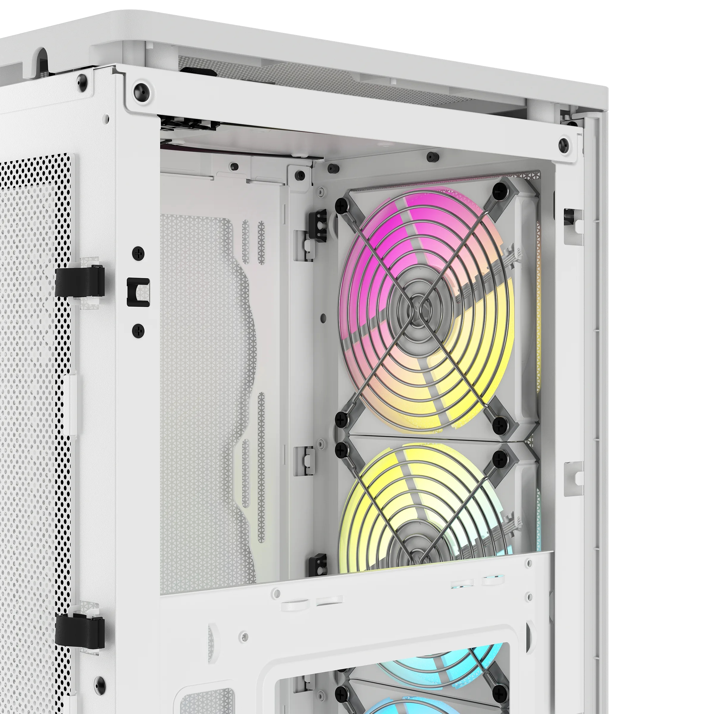 Corsair - Caixa Mini-ITX Corsair iCUE 2000D RGB Airflow Branco