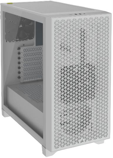Corsair - Caixa ATX Corsair 3000D Airflow Branca Vidro Temperado