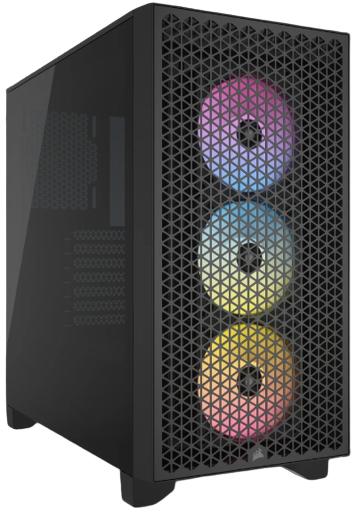 Corsair - Caixa ATX Corsair 3000D Airflow RGB Preta Vidro Temperado