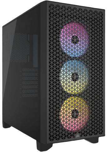 Picture of Picture of Caixa ATX Corsair 3000D Airflow RGB Preta Vidro Temperado