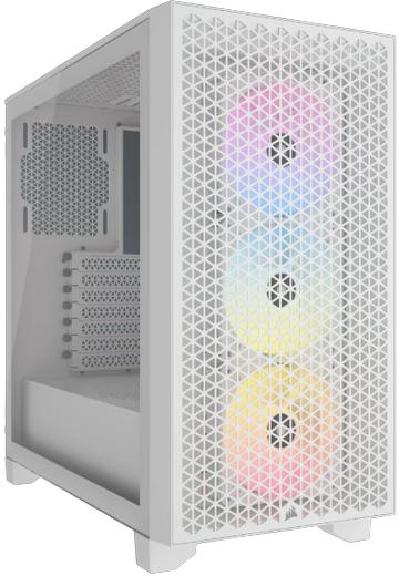 Picture of Picture of Caixa ATX Corsair 3000D Airflow RGB Branca Vidro Temperado