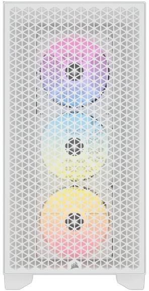 Corsair - Caixa ATX Corsair 3000D Airflow RGB Branca Vidro Temperado