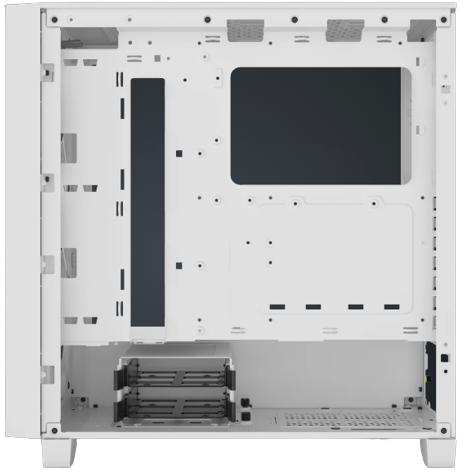 Corsair - Caixa ATX Corsair 3000D Airflow RGB Branca Vidro Temperado