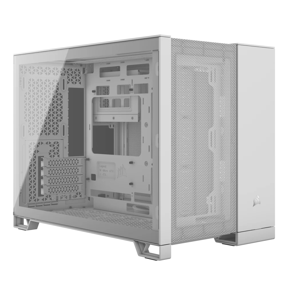 Picture of Picture of Caixa Micro-ATX Corsair 2500D Airflow Branca Vidro Temperado