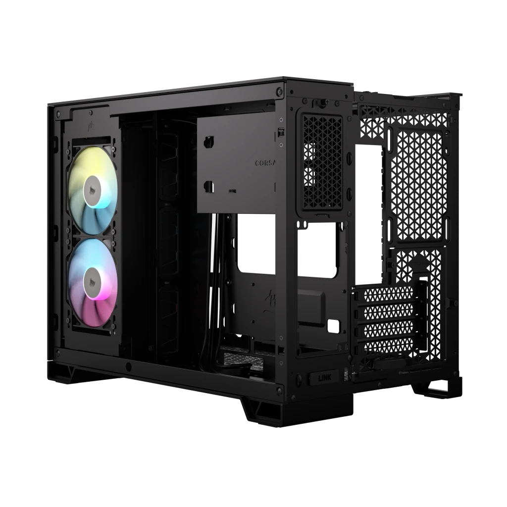 Corsair - Caixa Micro-ATX Corsair 2500X LINK Preta Vidro Temperado