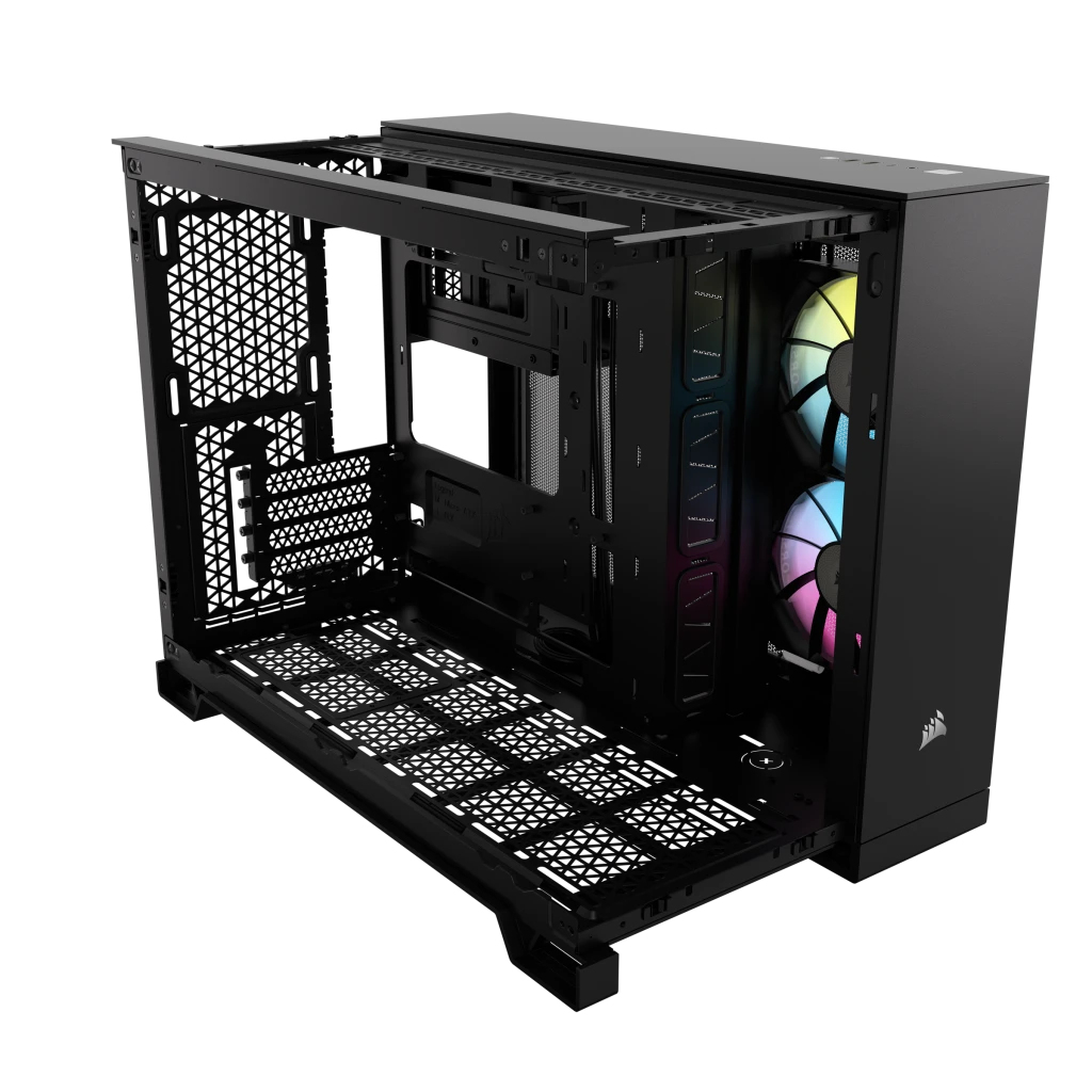 Corsair - Caixa Micro-ATX Corsair 2500X LINK Preta Vidro Temperado