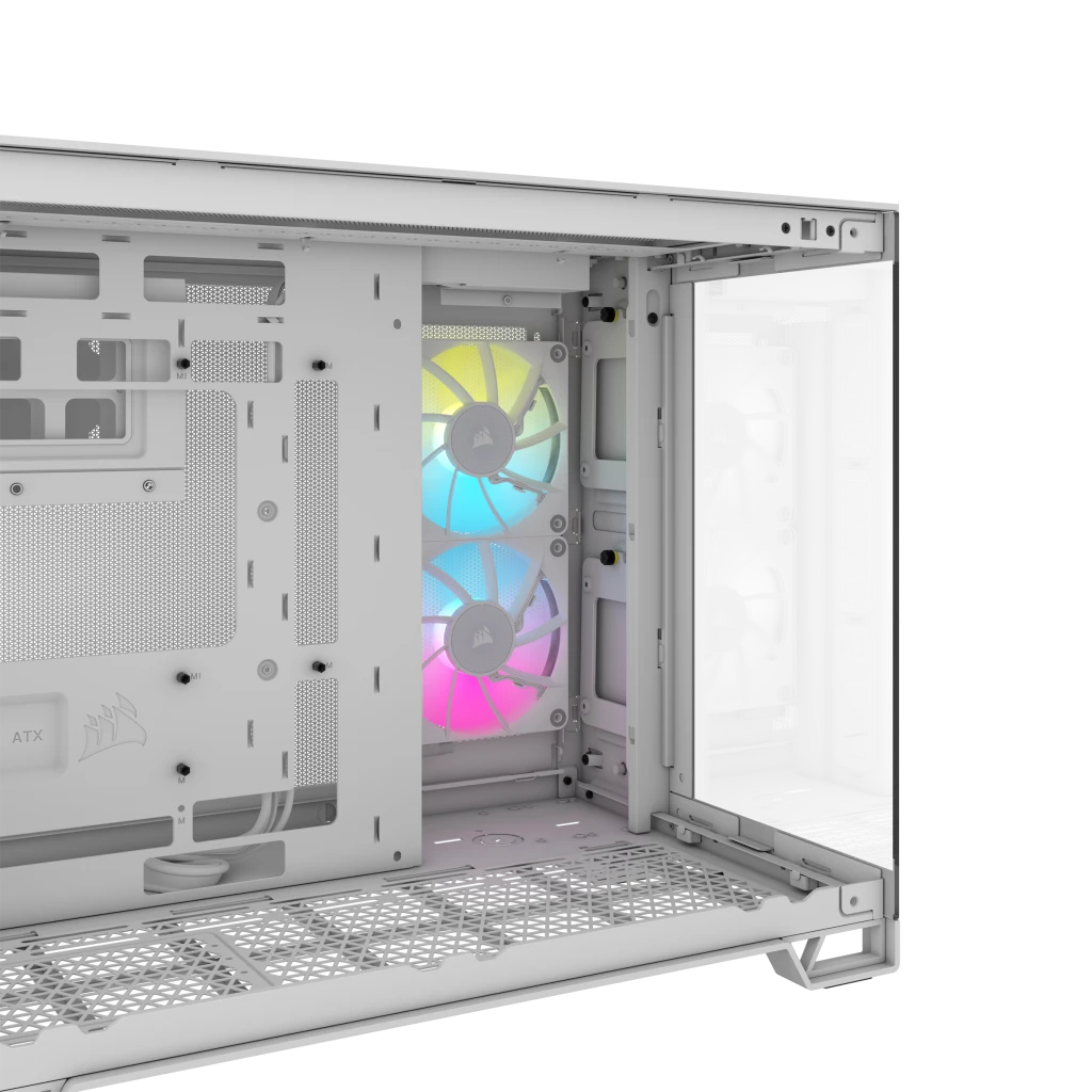 Corsair - Caixa Micro-ATX Corsair 2500X LINK Branca Vidro Temperado