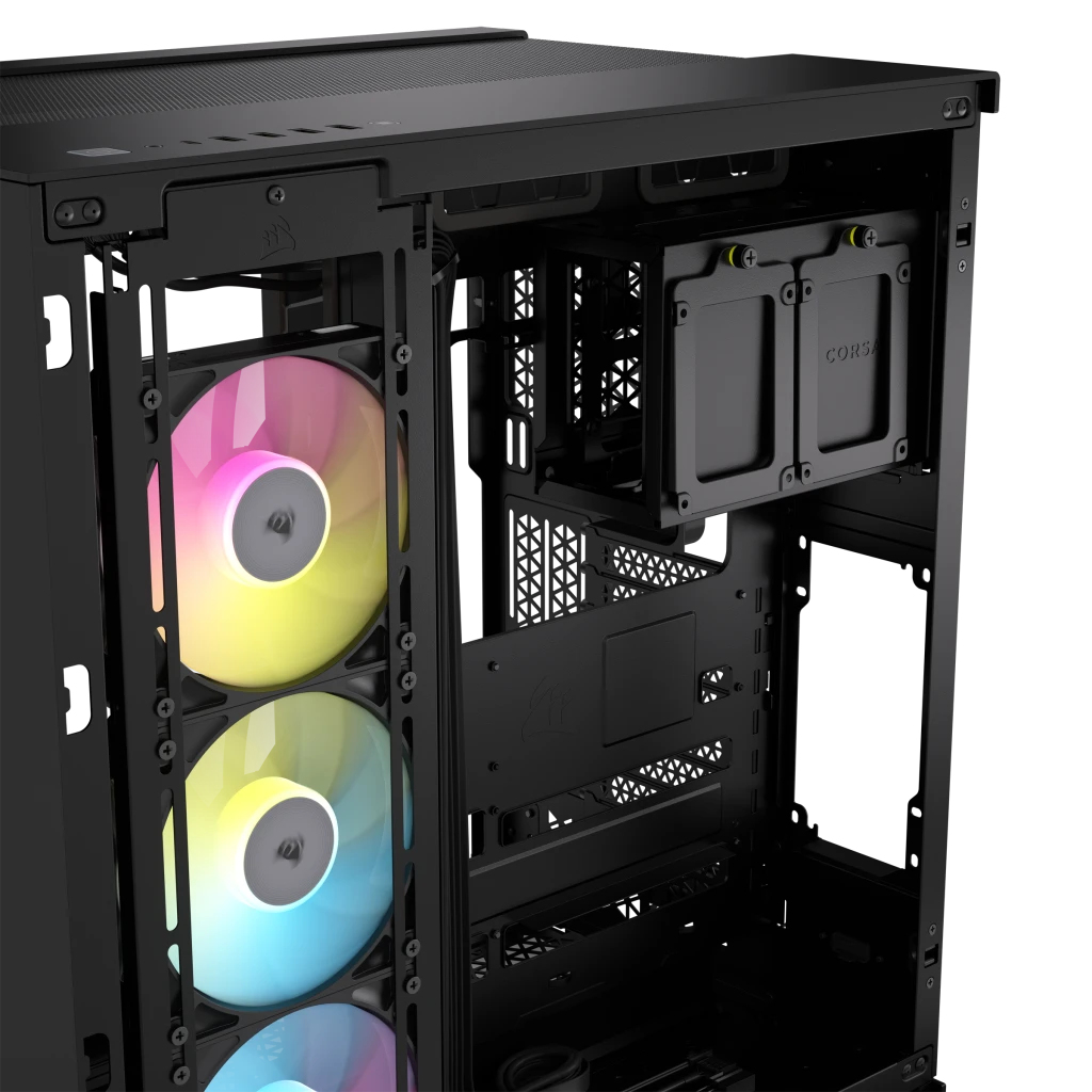 Picture of Picture of Caixa ATX Corsair iCue LINK 6500X Preta Vidro Temperado