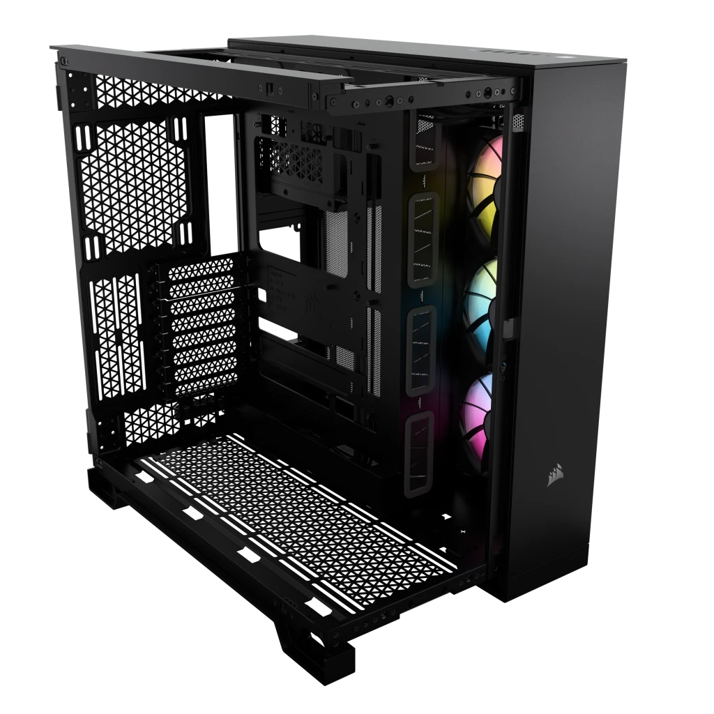 Corsair - Caixa ATX Corsair iCue LINK 6500X Preta Vidro Temperado