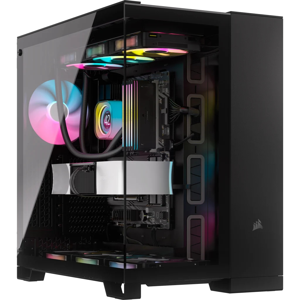 Picture of Picture of Caixa ATX Corsair iCue LINK 6500X Preta Vidro Temperado