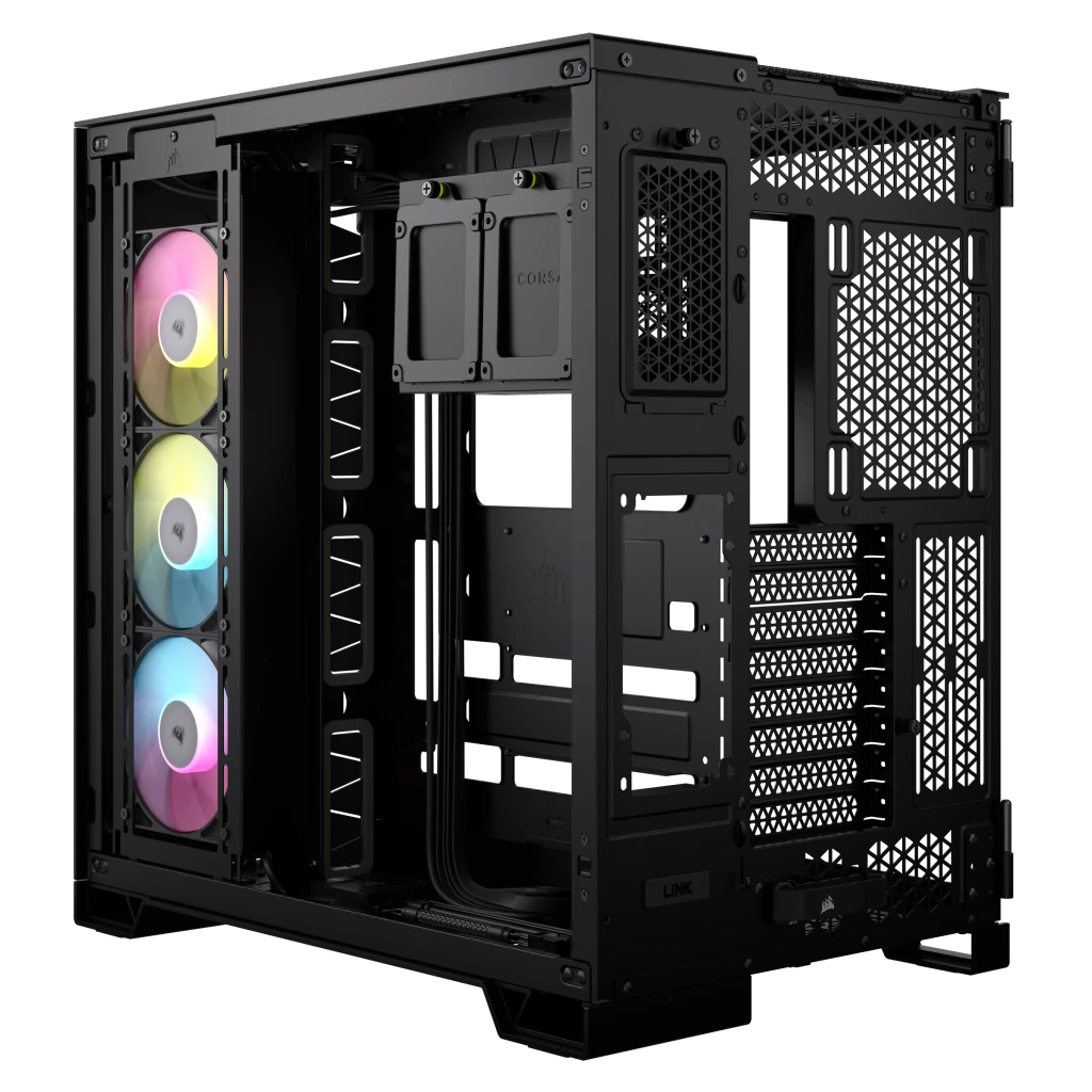 Corsair - Caixa ATX Corsair iCue LINK 6500X Preta Vidro Temperado