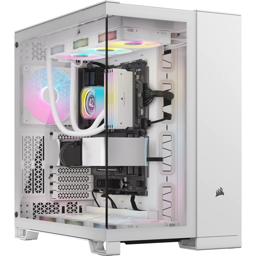 Picture of Picture of Caixa ATX Corsair iCue LINK 6500X Branca Vidro Temperado