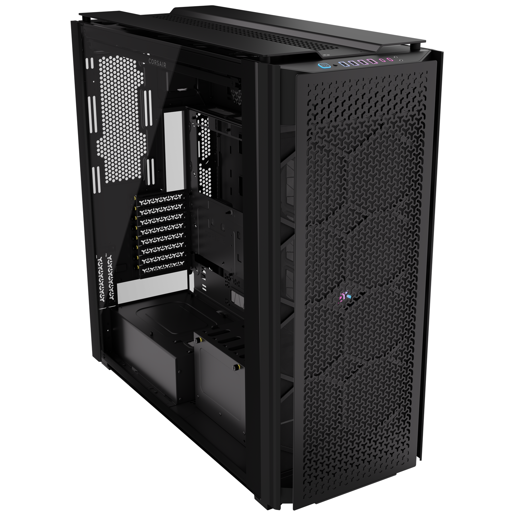 Corsair - Caixa E-ATX Corsair 9000D RGB Airflow Preta Vidro Temperado