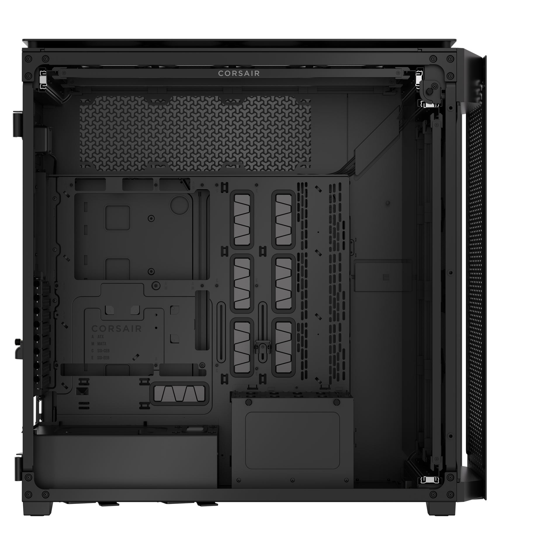 Corsair - Caixa E-ATX Corsair 9000D RGB Airflow Preta Vidro Temperado