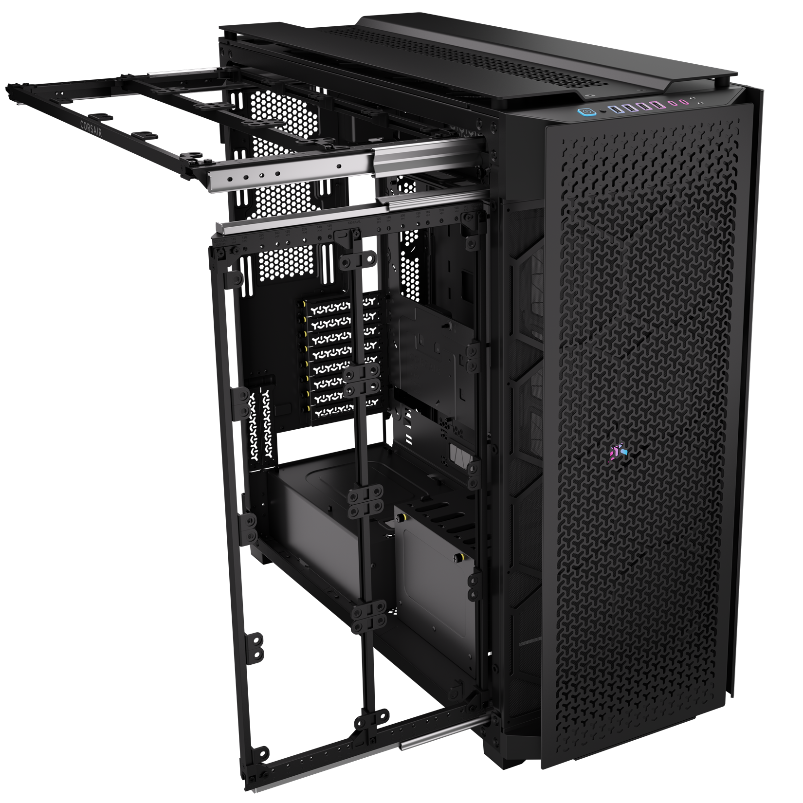 Corsair - Caixa E-ATX Corsair 9000D RGB Airflow Preta Vidro Temperado