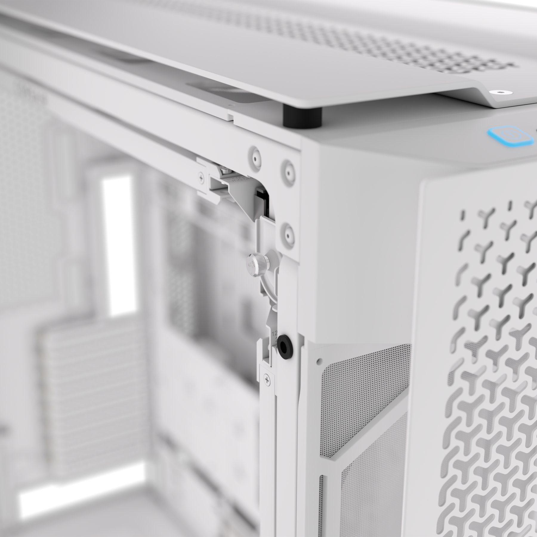 Corsair - Caixa E-ATX Corsair 9000D RGB Airflow Branca Vidro Temperado