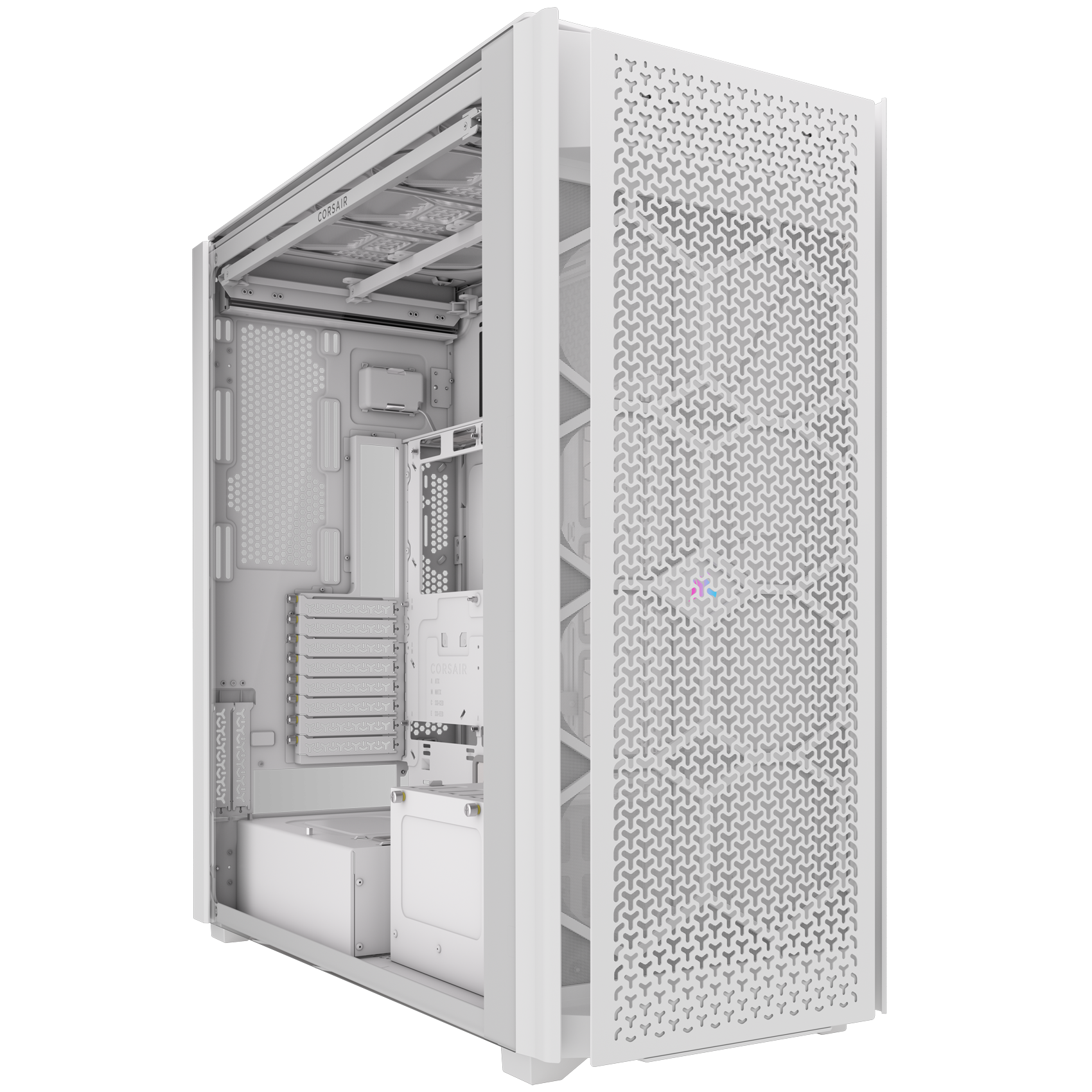 Picture of Picture of Caixa E-ATX Corsair 9000D RGB Airflow Branca Vidro Temperado