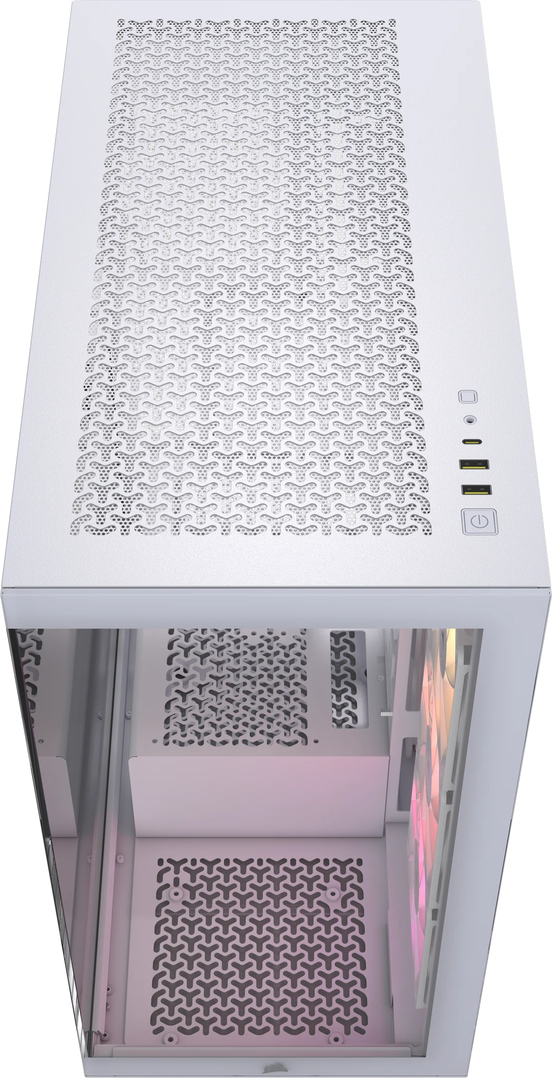 Picture of Picture of Caixa ATX Corsair 3500X ARGB Branca Vidro Temperado