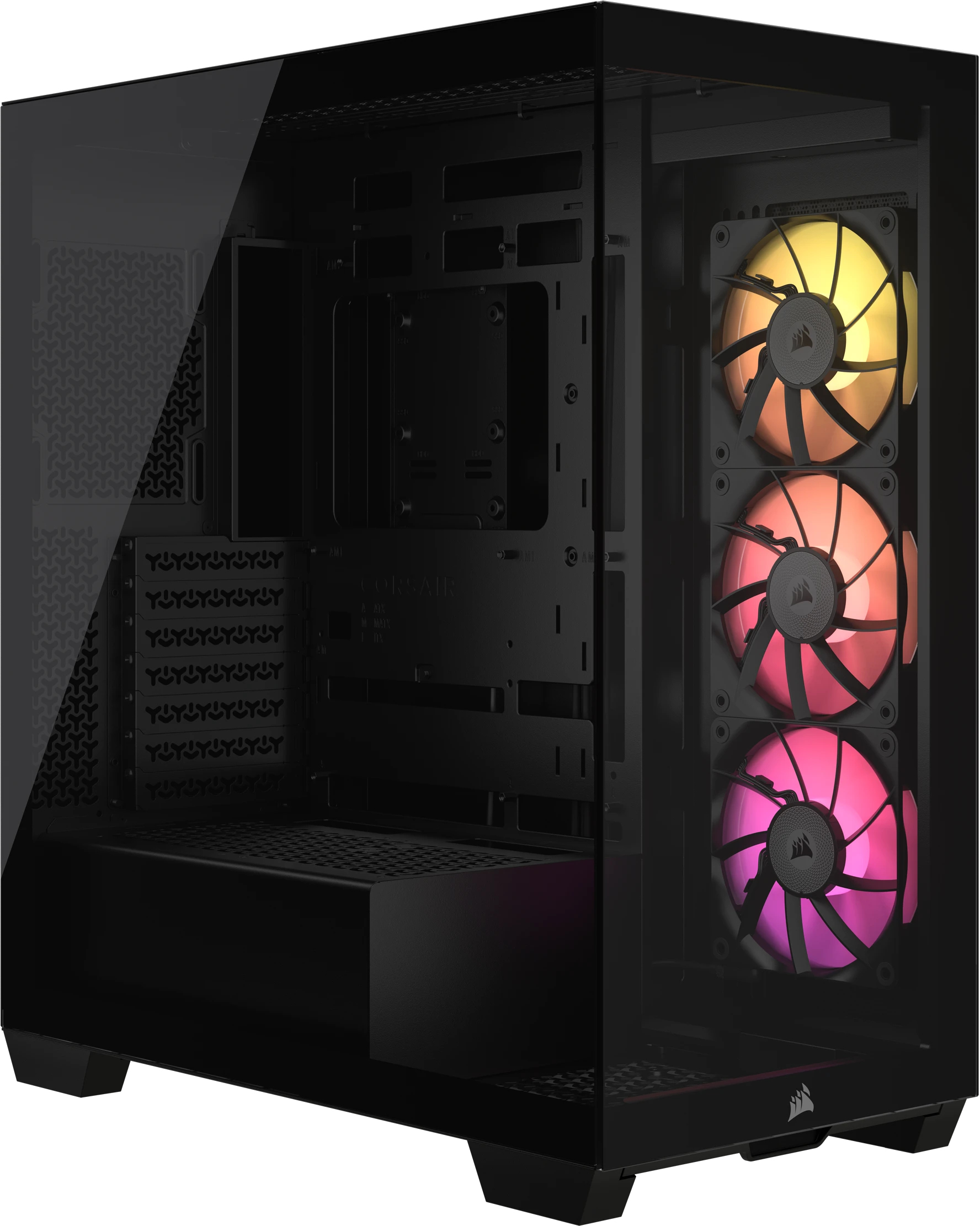 Picture of Picture of Caixa ATX Corsair iCUE LINK 3500X RGB Preta Vidro Temperado