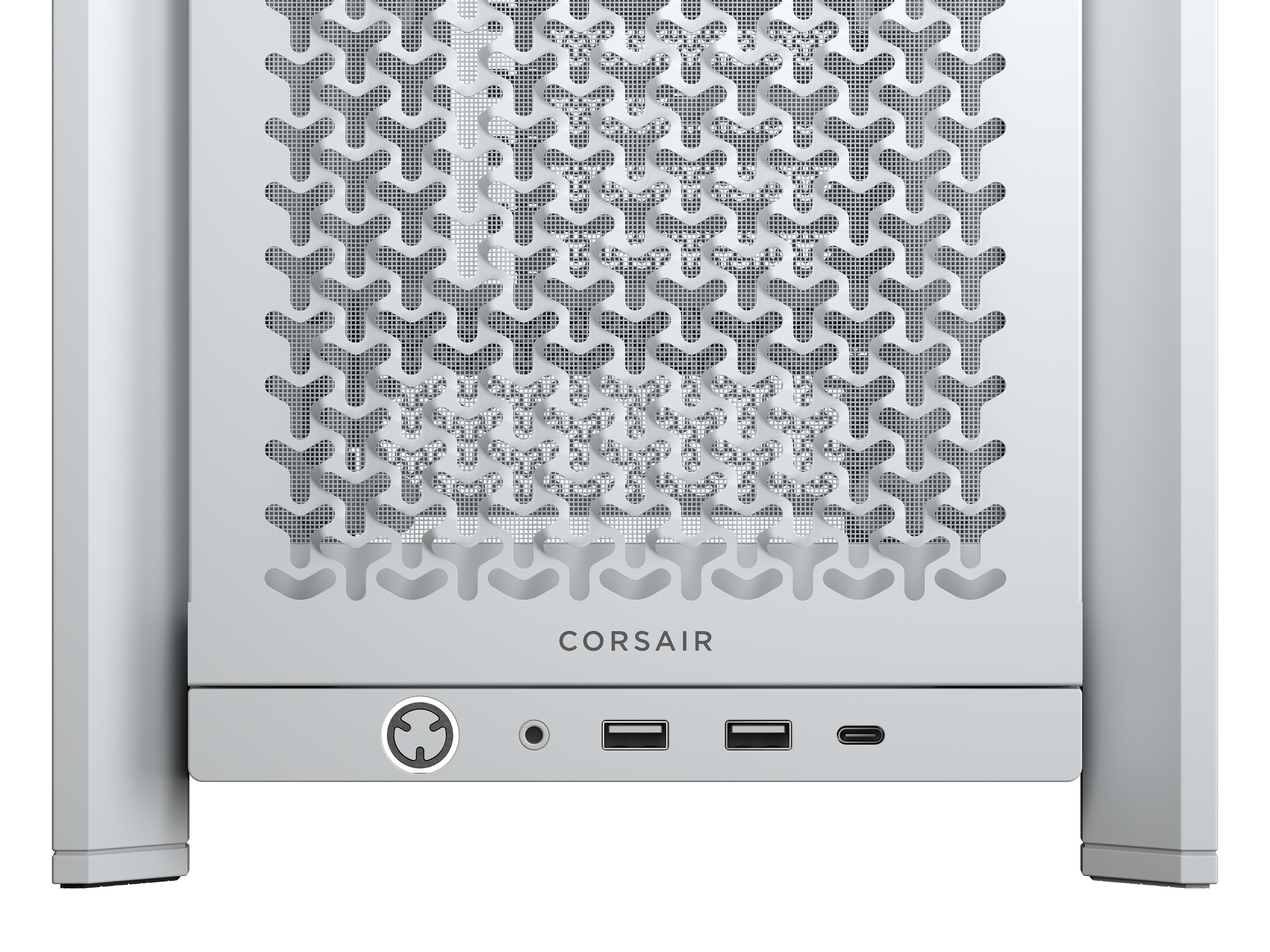 Corsair - Caixa ATX Corsair Frame 4000D Performance Branco Vidro Temperado