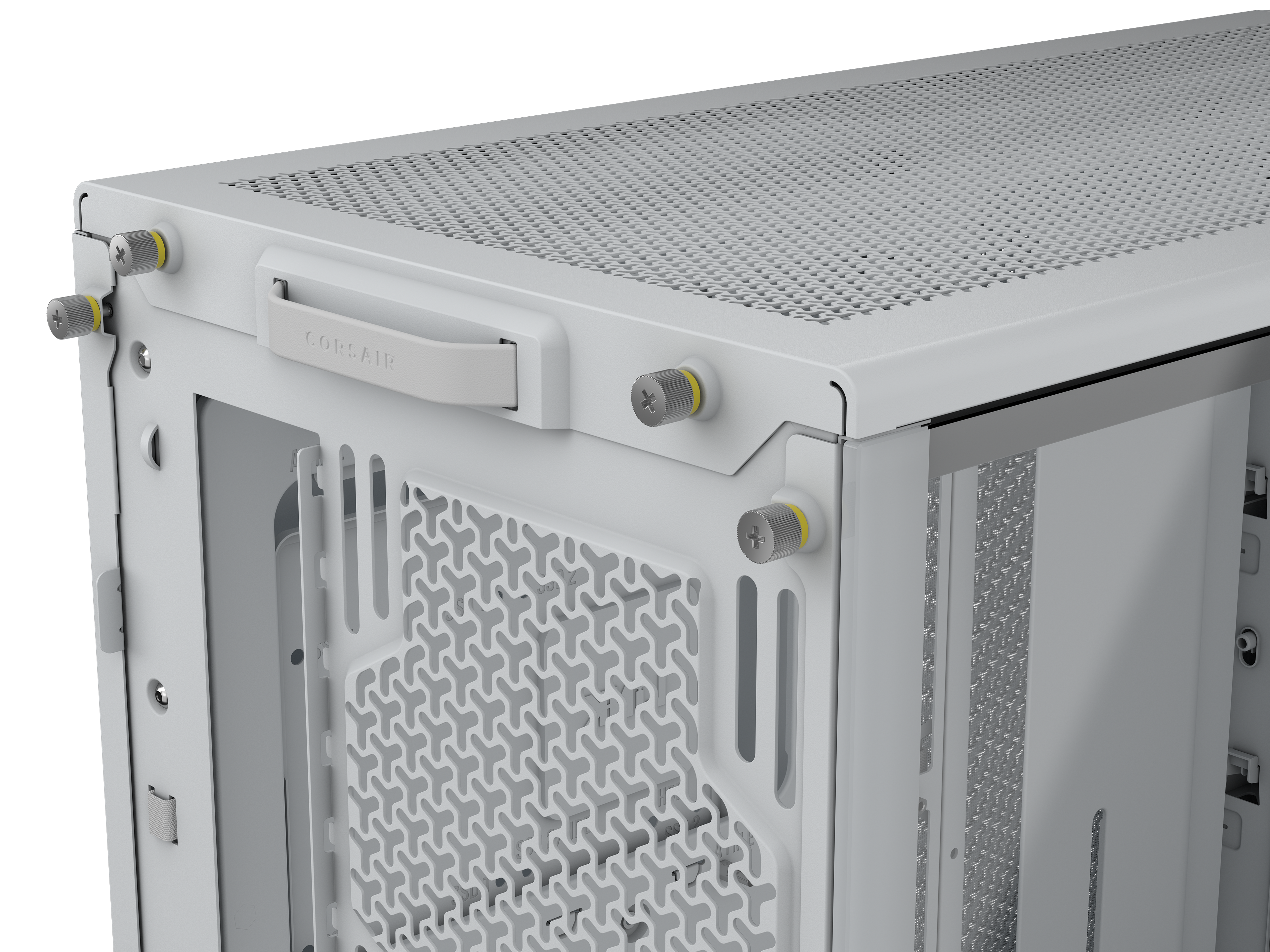 Corsair - Caixa ATX Corsair Frame 4000D Performance Branco Vidro Temperado