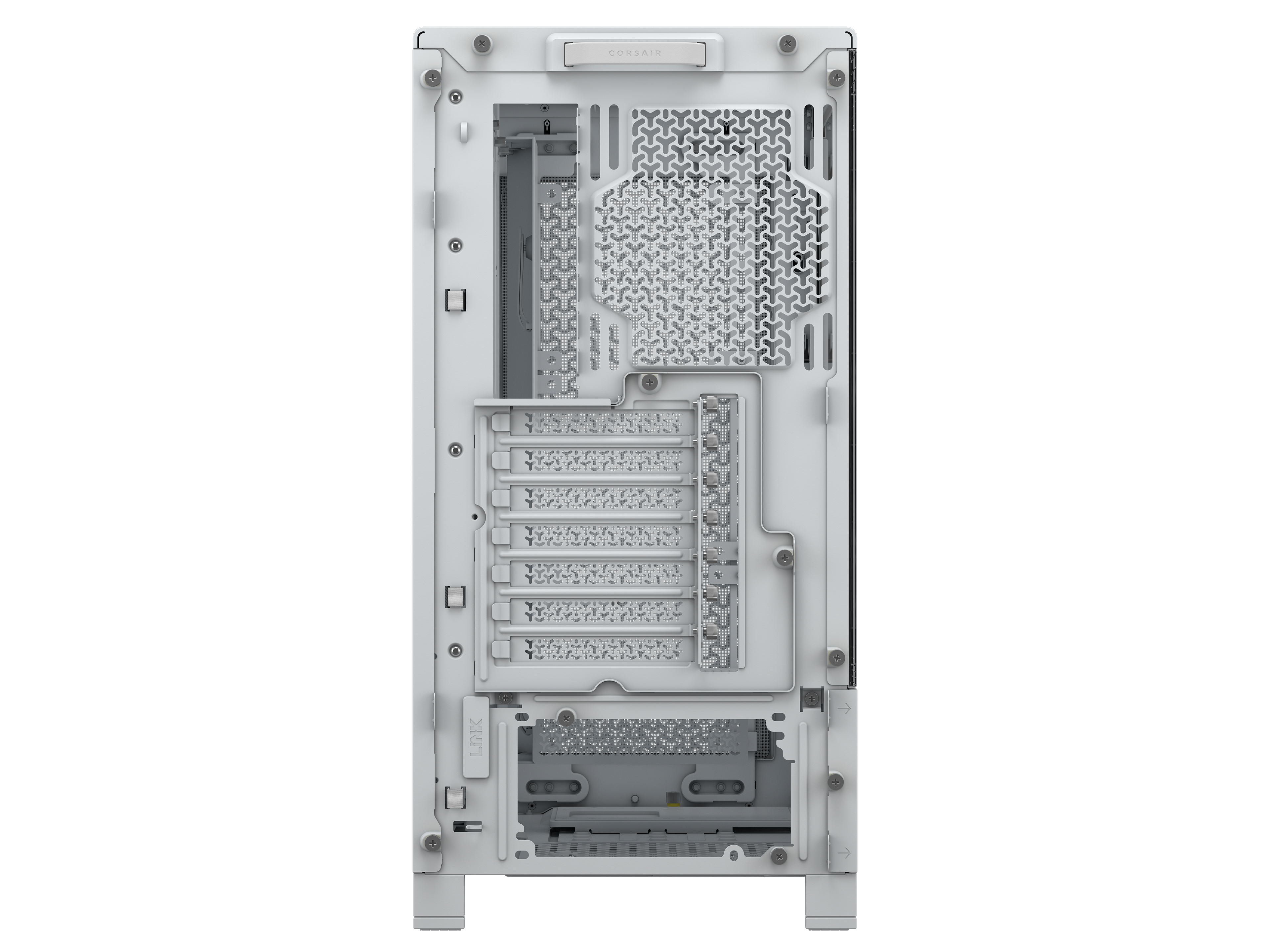Corsair - Caixa ATX Corsair Frame 4000D Performance Branco Vidro Temperado