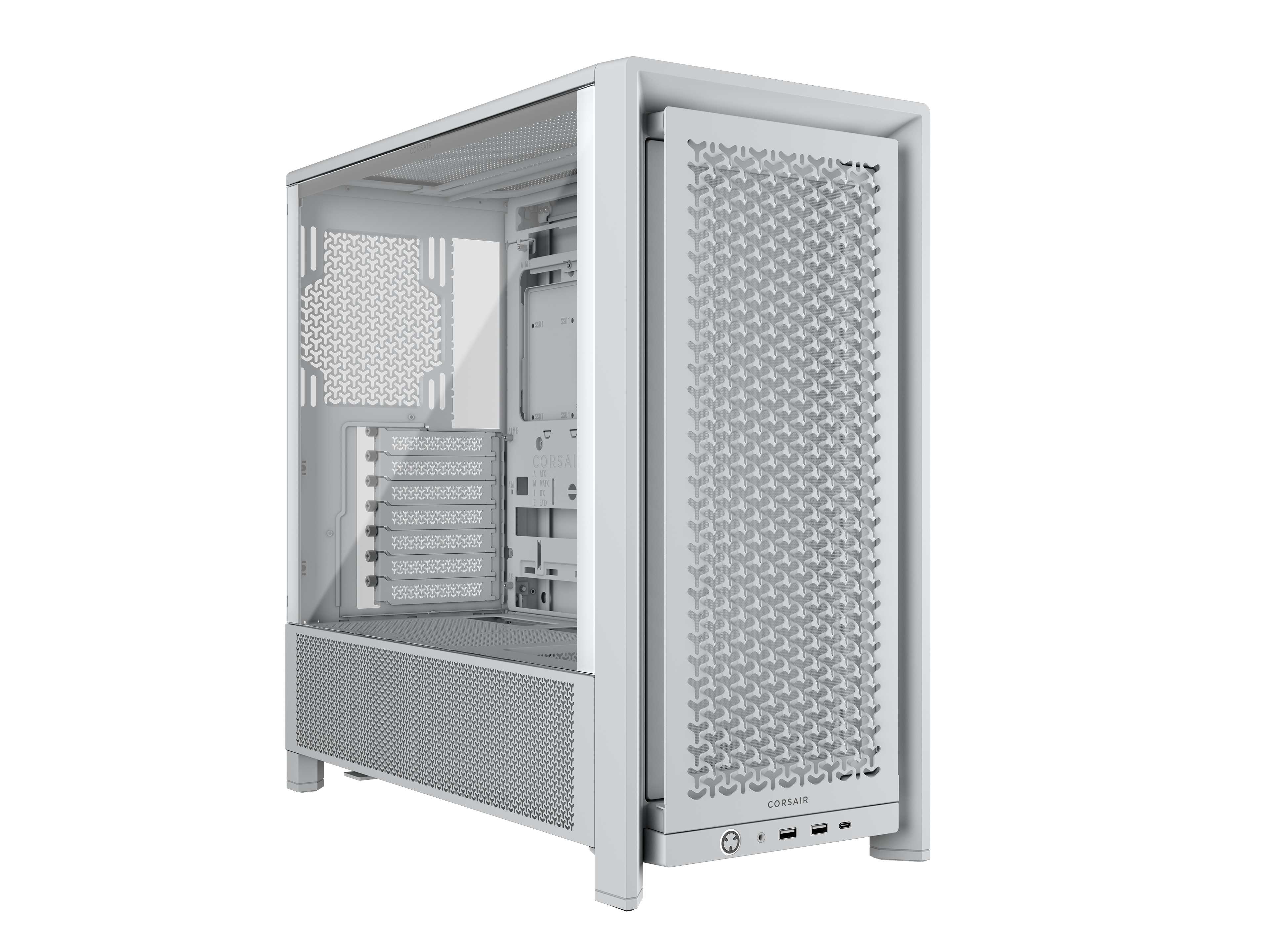Picture of Picture of Caixa ATX Corsair Frame 4000D Performance Branco Vidro Temperado