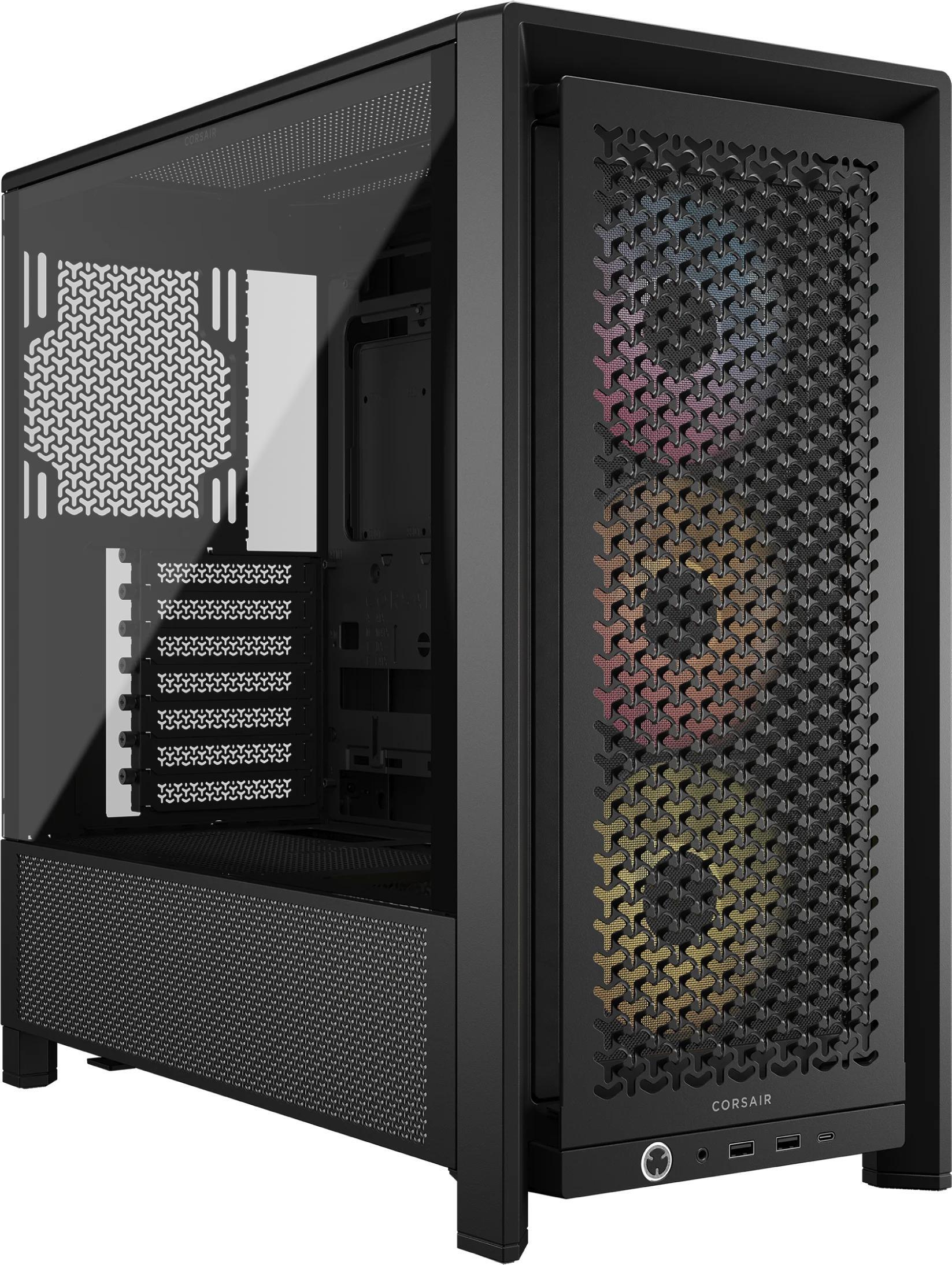 Picture of Picture of Caixa ATX Corsair Frame 4000D RS ARGB Preto Vidro Temperado