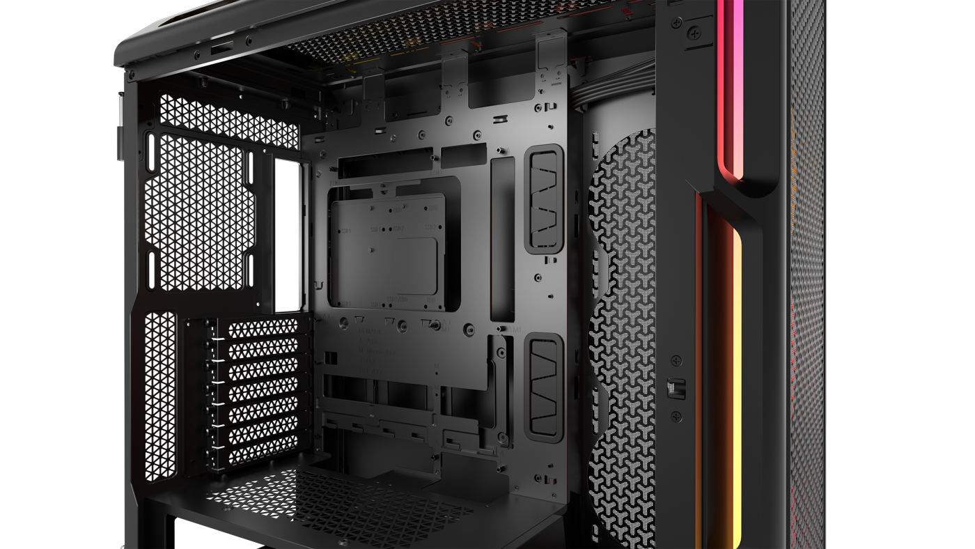 Corsair - Caixa E-ATX Corsair 5000T LX ARGB Preto Vidro Temperado