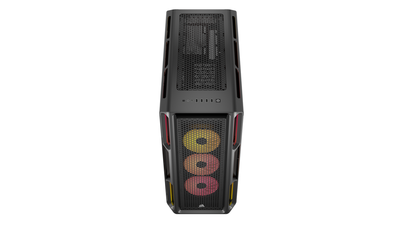 Corsair - Caixa E-ATX Corsair 5000T LX ARGB Preto Vidro Temperado