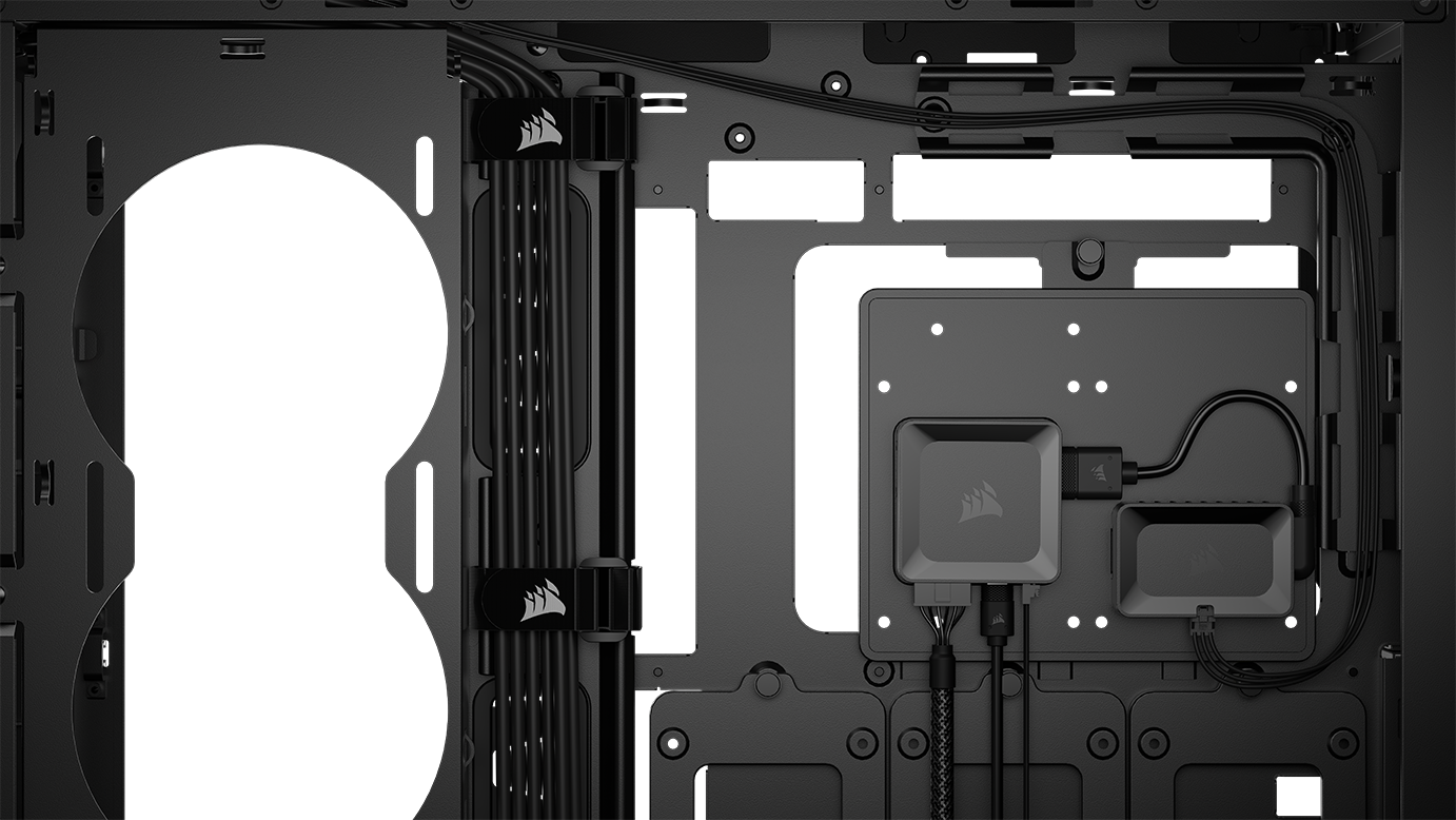 Corsair - Caixa E-ATX Corsair 5000T LX ARGB Preto Vidro Temperado