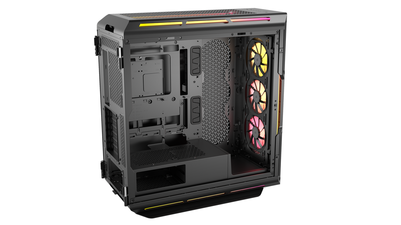 Corsair - Caixa E-ATX Corsair 5000T LX ARGB Preto Vidro Temperado