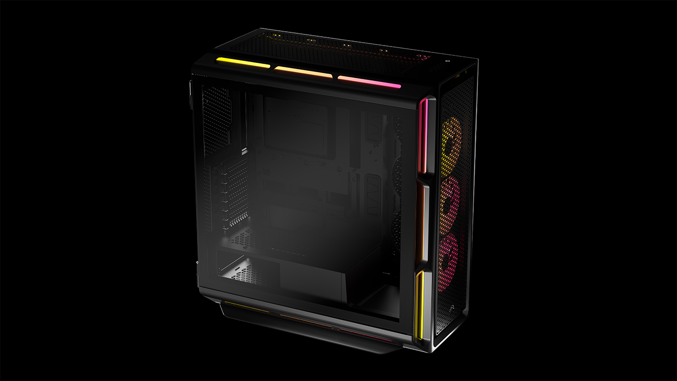 Corsair - Caixa E-ATX Corsair 5000T LX ARGB Preto Vidro Temperado