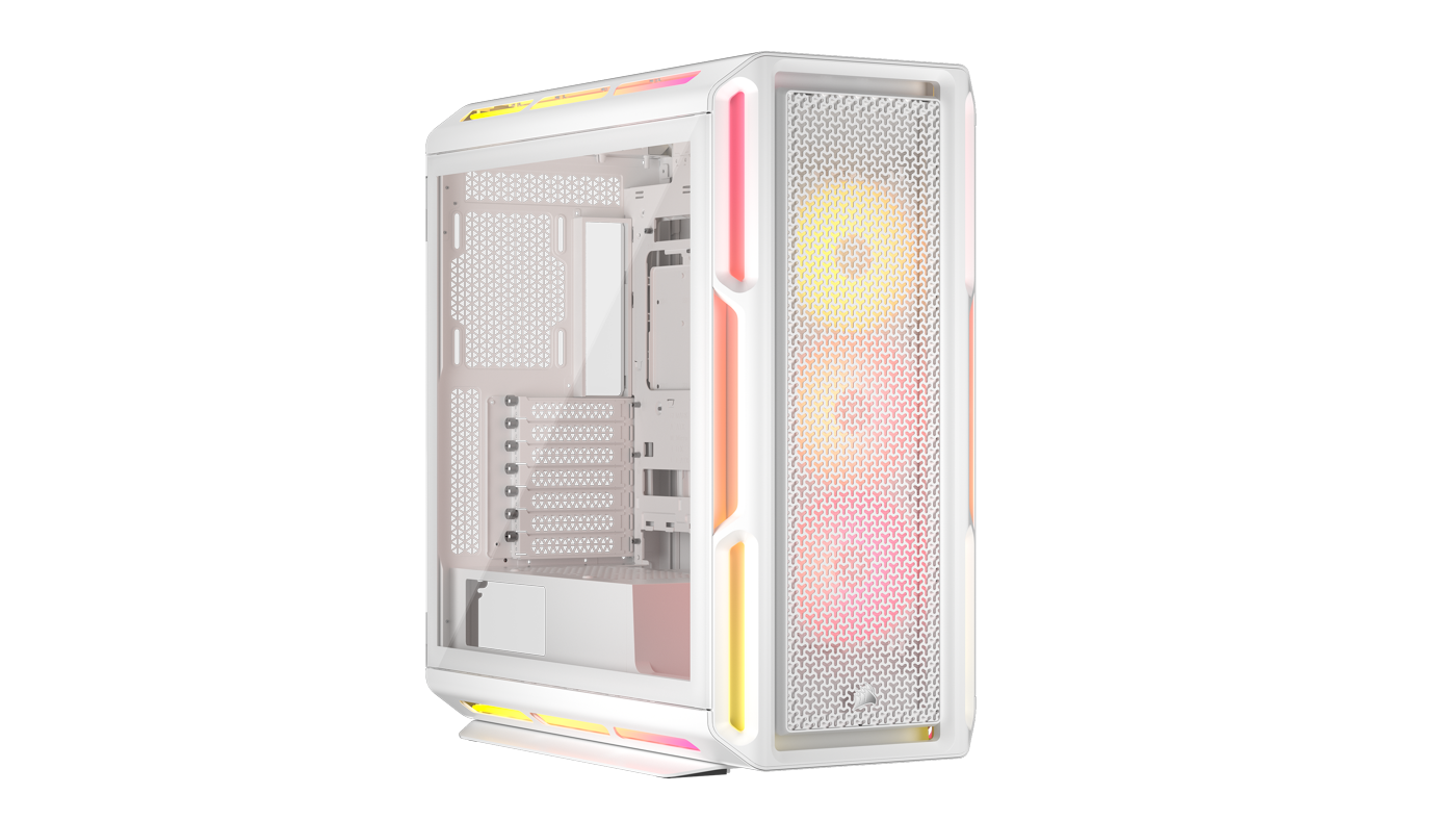 Picture of Picture of Caixa E-ATX Corsair 5000T LX ARGB Branca Vidro Temperado