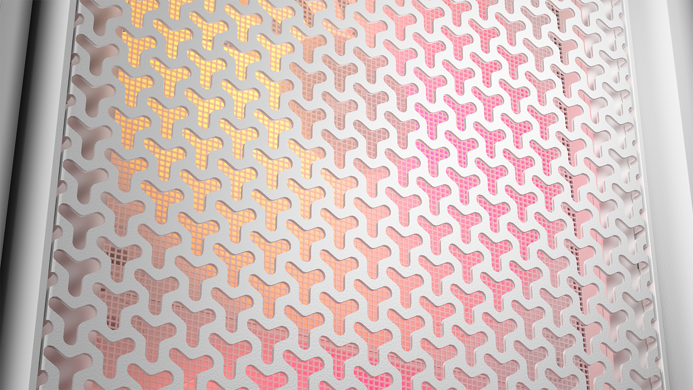 Corsair - Caixa E-ATX Corsair 5000T LX ARGB Branca Vidro Temperado