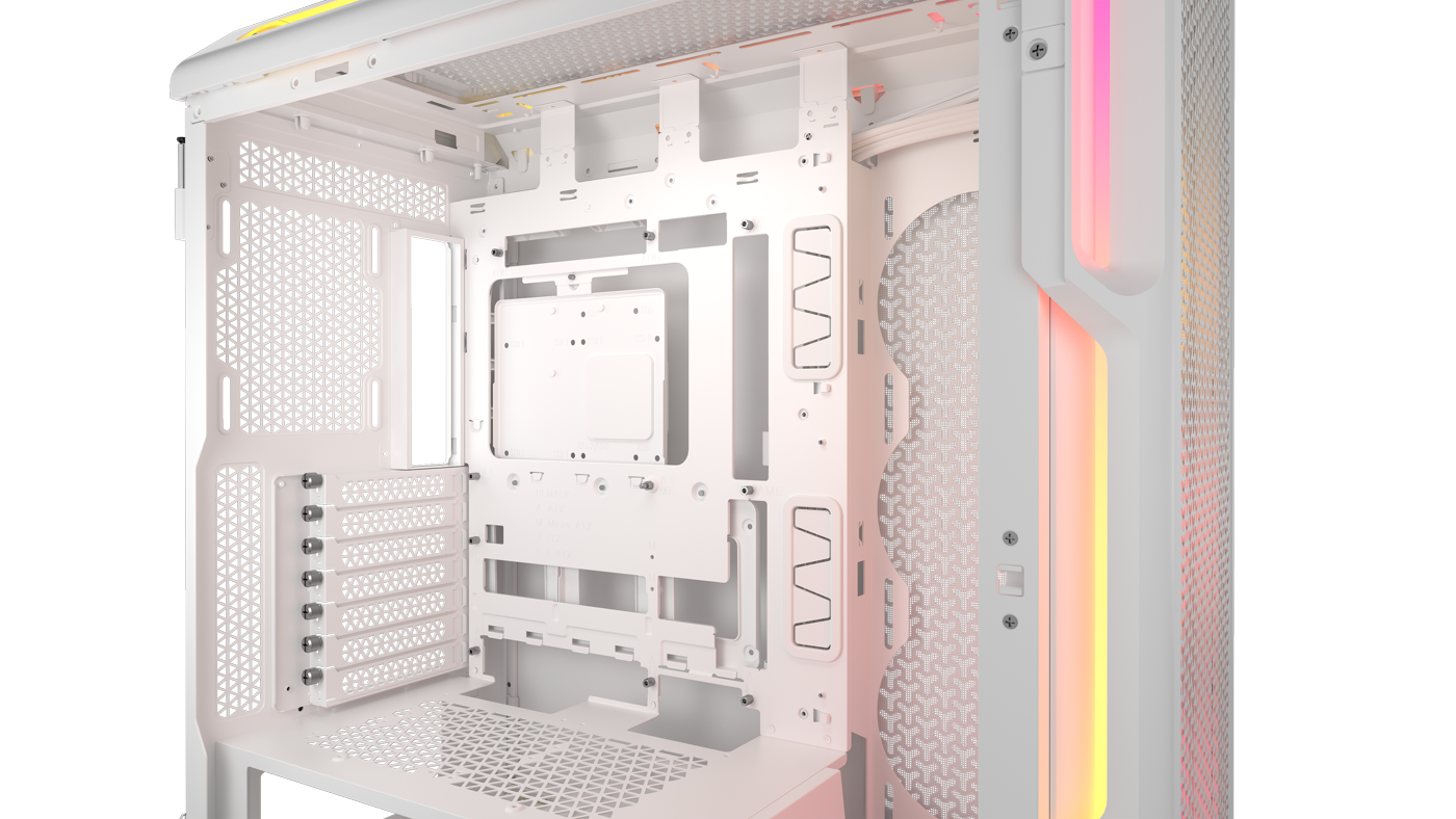 Corsair - Caixa E-ATX Corsair 5000T LX ARGB Branca Vidro Temperado