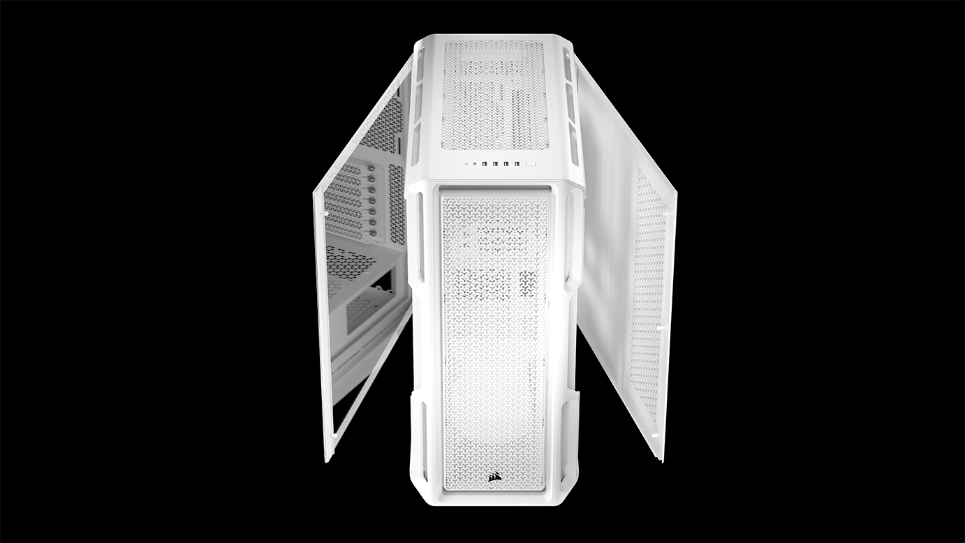 Corsair - Caixa E-ATX Corsair 5000T Branca Vidro Temperado