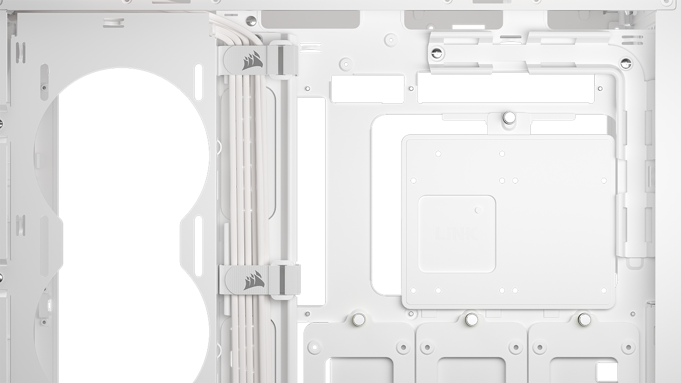 Corsair - Caixa E-ATX Corsair 5000T Branca Vidro Temperado