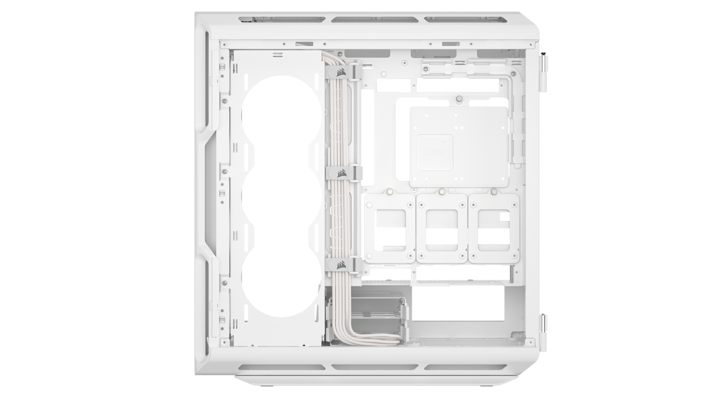Corsair - Caixa E-ATX Corsair 5000T Branca Vidro Temperado