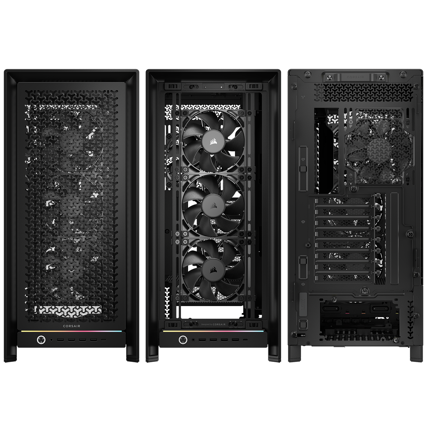 Corsair - Caixa E-ATX Corsair Frame 5000D RS Airflow Preto Vidro Temperado