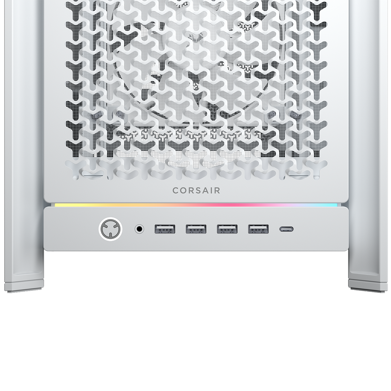 Corsair - Caixa E-ATX Corsair Frame 5000D RS Airflow Branca Vidro Temperado