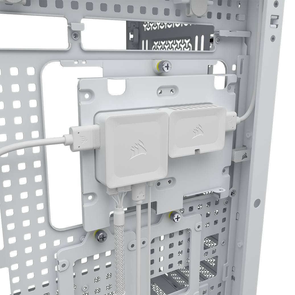 Corsair - Caixa E-ATX Corsair Frame 5000D RS ARGB Airflow Branca Vidro Temperado