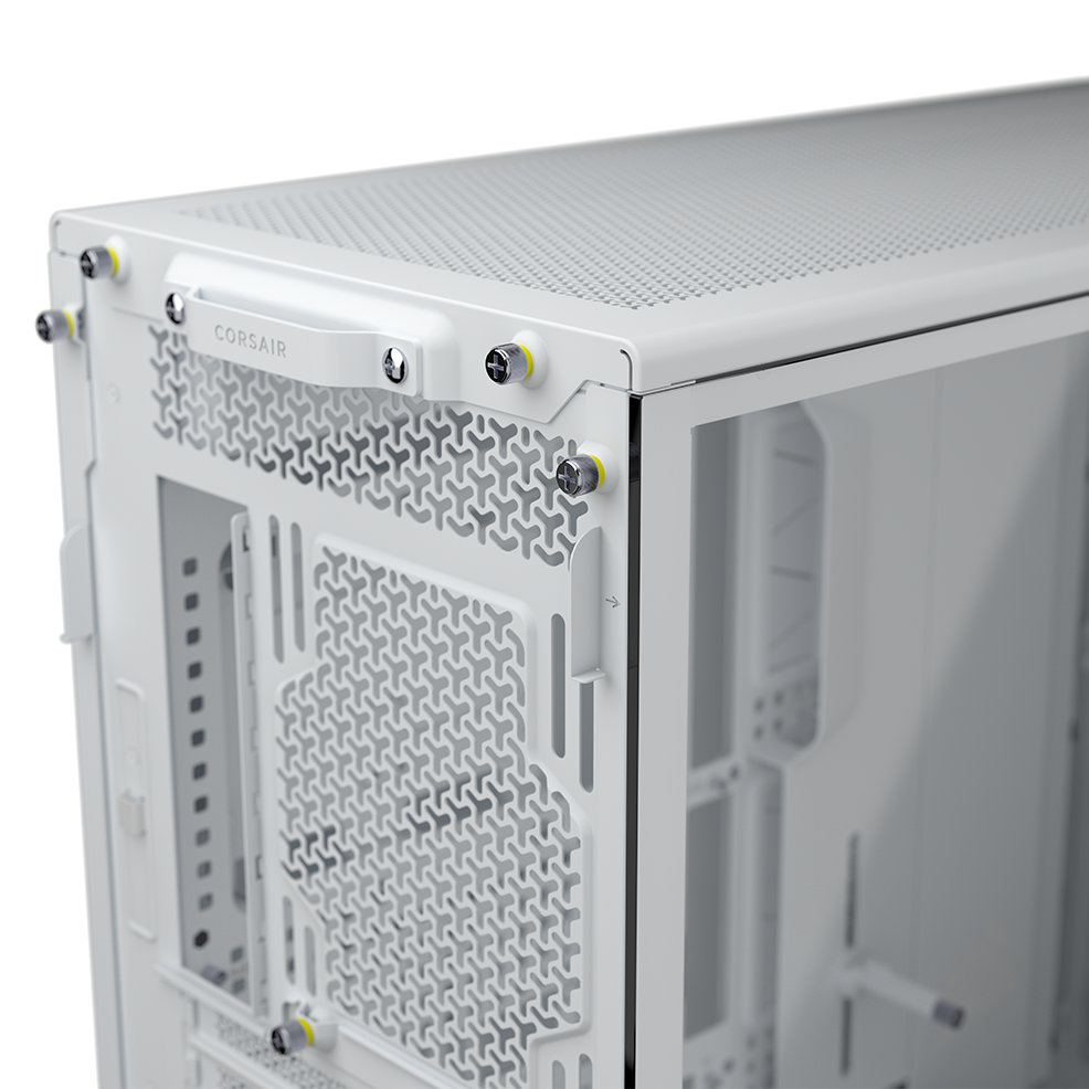 Corsair - Caixa E-ATX Corsair Frame 5000D RS ARGB Airflow Branca Vidro Temperado