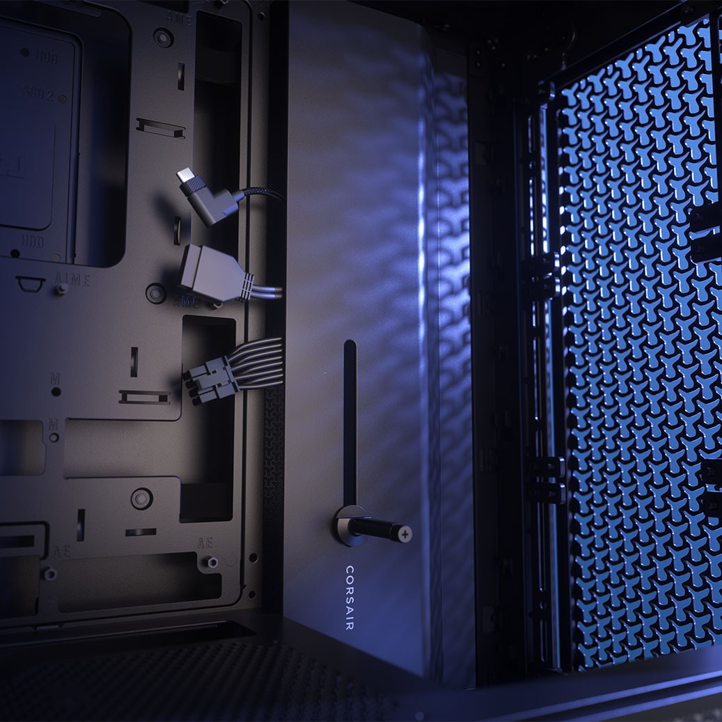 Corsair - Caixa E-ATX Corsair 4000D RS Airflow Preto Vidro Temperado