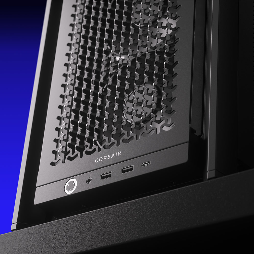 Corsair - Caixa E-ATX Corsair 4000D RS Airflow Preto Vidro Temperado